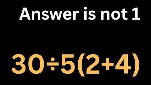 Try Solving This Tricky Math Expression!