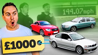 Can We Buy A 150mph Car For £1000?