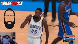 DURANT AND HARDEN SHOW OUT! NBA 2K19 PLAY NOW ONLINE GAMEPLAY: 2012 THUNDER! DURANT AND HARDEN SHOW OUT! NBA 2K19 PLAY NOW ONLINE GAMEPLAY: 2012 THUNDER!
