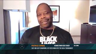 Patrick Ewing says he's excited to coach Diekembe Mutombo's son next year | 03/15/21