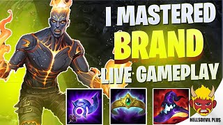 I Mastered Brand And He's Broken Wild Rift HellsDevil Plus Gameplay