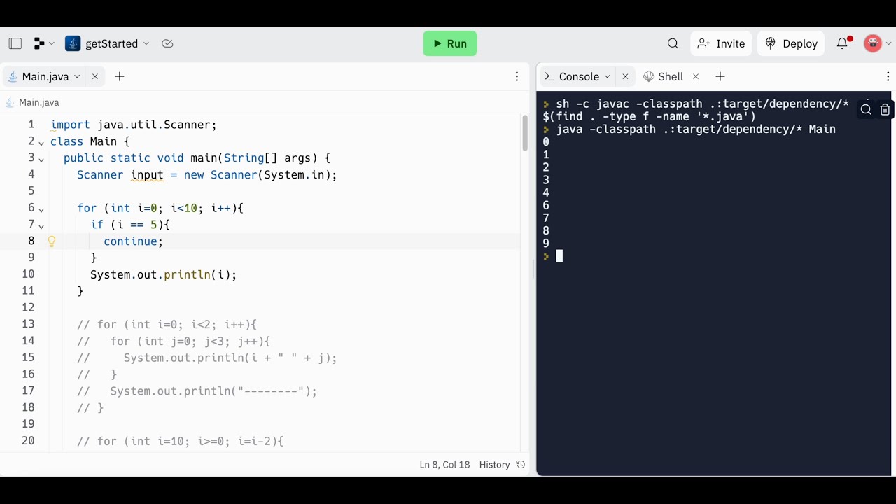 15. Java break and continue - YouTube