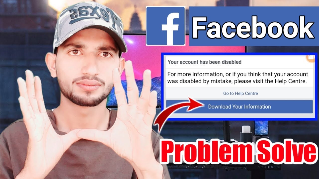 Your Account Has Been Disabled Facebook | Problem Solve | By MTC
