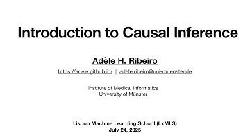 Lecture 5: Causality (Adèle Ribeiro)