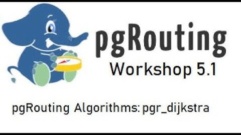 pgRouting: Video of Workshop section 5.1