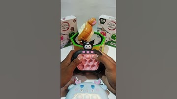 Playing push game kuromy, pop it elektrik, push game challenge, asmr, #popit #toys
