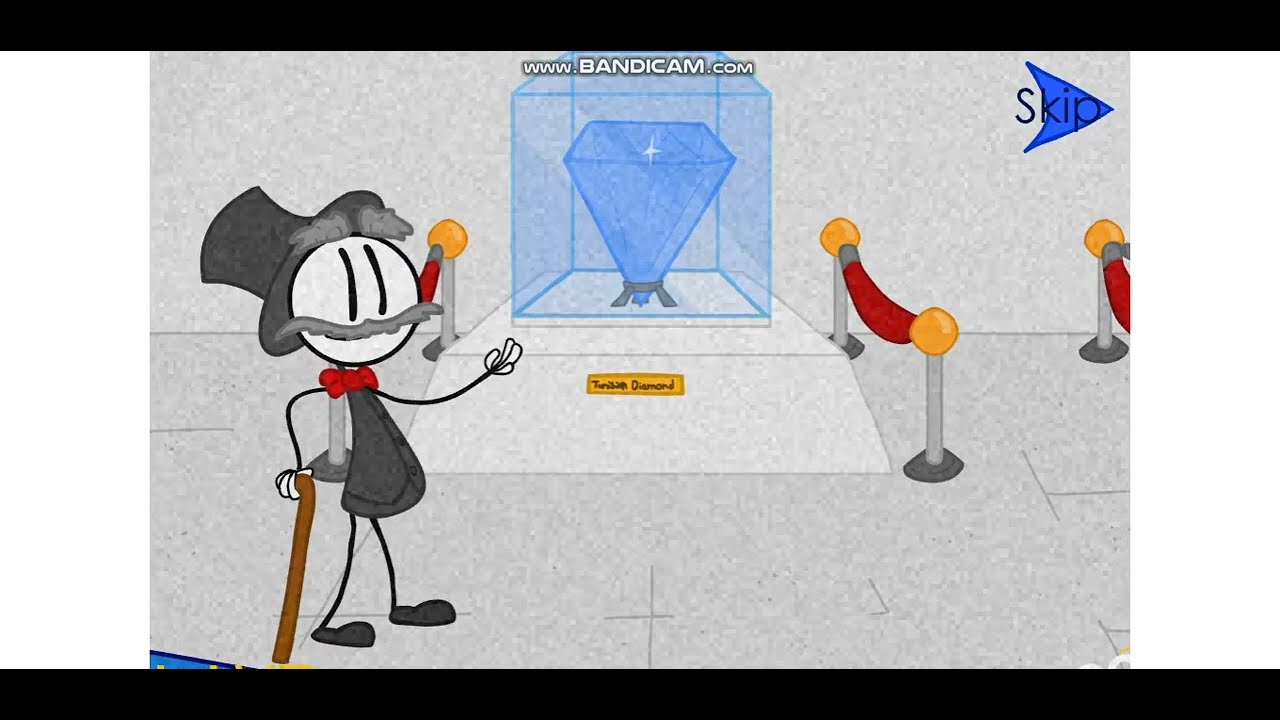 How To Play Henry Stickman Stealing the Diamond Game