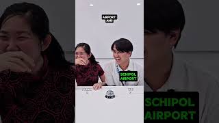 Lenny Vs. Udi (Airline &amp; Airport Code Quiz) #challenge #tebaktebakan #games #airport #airlines