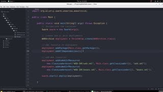 Developing, deploying and scaling a wildfly swarm microservice on Openshift