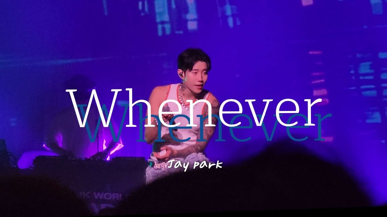 250730 Jay Park - Whenever (Japanese Ver.) [Serenades & Body Rolls] In Osaka 
