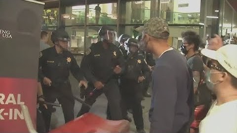 Tensions erupt at UC Berkeley during Turning Point USA event; arrests made