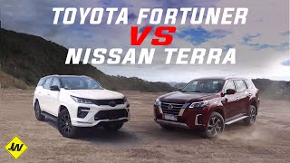 Toyota Fortuner GR S vs Nissan Terra VL 4x4  Head to Head -Which PPV is better?