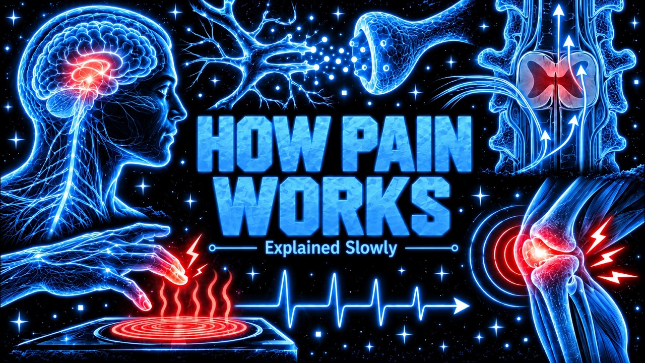 Every Confusing Thing About How The Body Feels Pain Explained Slowly (For Sleep)