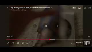 My Disney Pixar Is Vhs Dvd And Blu Ray Collection