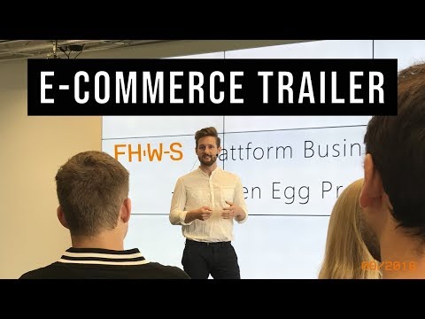 Studiengang E Commerce an der FHWS in Würzburg - Trailer