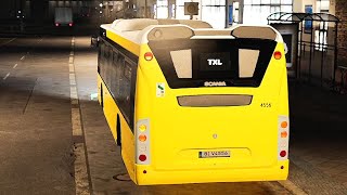 The Bus - Nighttime Scania Citywide Bus Gameplay! 4K