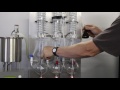 Vídeo: Destilador "OH-3 GLASSCHEM" (3 cabeças).