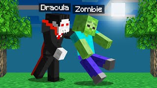 Playing MINECRAFT As DRACULA! (Scary)