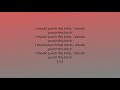 Doja cat  sucker punch lyrics