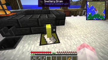 Minecraft FTB Direwolf (S2E7) :: Buiding Advanced Tools with Tinker