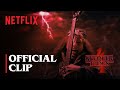 Stranger Things 4 | Eddie Munson&#39;s Upside Down Guitar Scene | Netflix