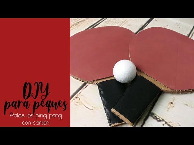 Coger la pala de ping pong 