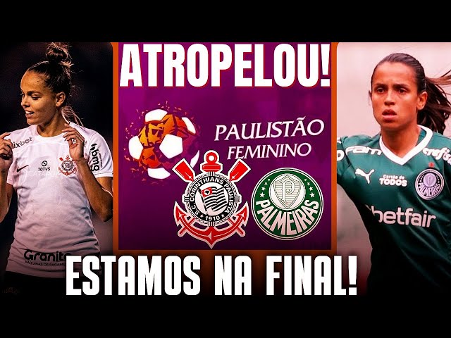 Corinthians atropela Palmeiras com 8 a 0 e vai à final do