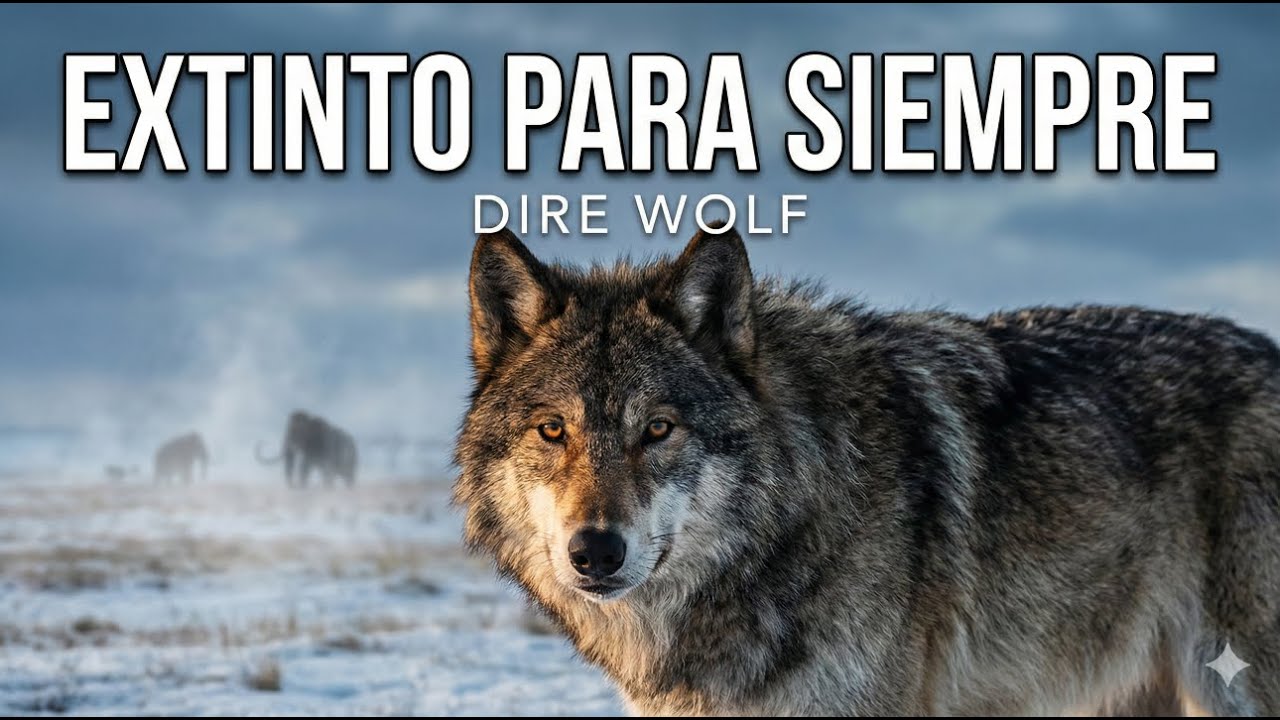 Dire Wolf: El Depredador de la Edad de Hielo que Desapareció para Siempre