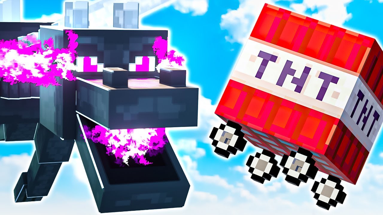 Cars vs ENDER DRAGON | Teardown + Minecraft