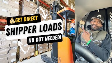 I Found The BEST Way To Get Direct Shipper Loads Without DOT Authority