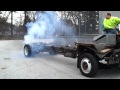 Cummins diesel bus burnout