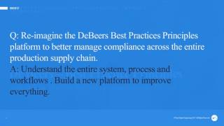 DeBeers case study v1