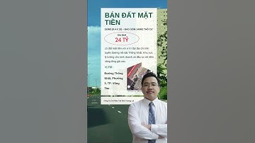 Bán đất mặt tiền tại TP. Vũng Tàu Giá: 24 tỷ - BDS Thế Giới Tương Lai