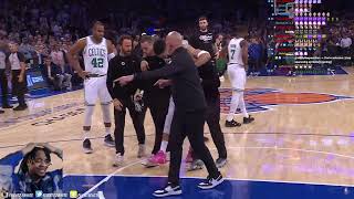 FlightReacts To #1 CELTICS at #3 KNICKS | FULL GAME 4 HIGHLIGHTS | May 12, 2025!