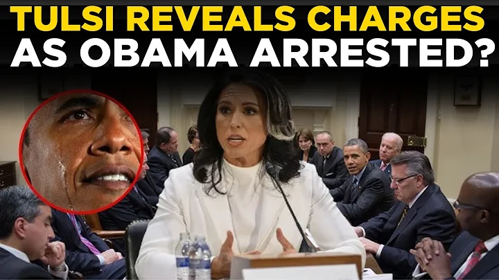 US NEWS LIVE  Obama In Jail? Shocking Arrest In America On Trump Orders, Tulsi Unveils Charges?