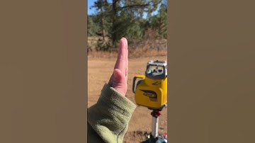 Spectra Precision Dual Grade Laser for Culvert Installation