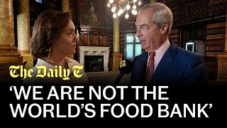 Nigel Farage on plans for mass deportations and scrapping indefinite leave to remain | The Daily T