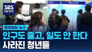 청년들, 인구 줄고 일도 안 한다고? / SBS / 모아보는 뉴스