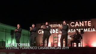 Pepe Torres Festival Flamenco Casabermejas  2019