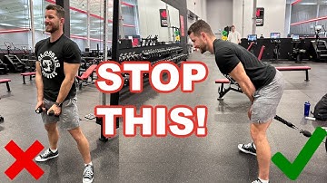 How to PROPERLY Perform a Glute Pull Through | Fix Your Cable Pull Through Form NOW!