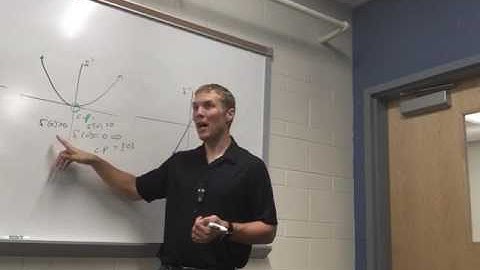 Why can the second derivative test fail?