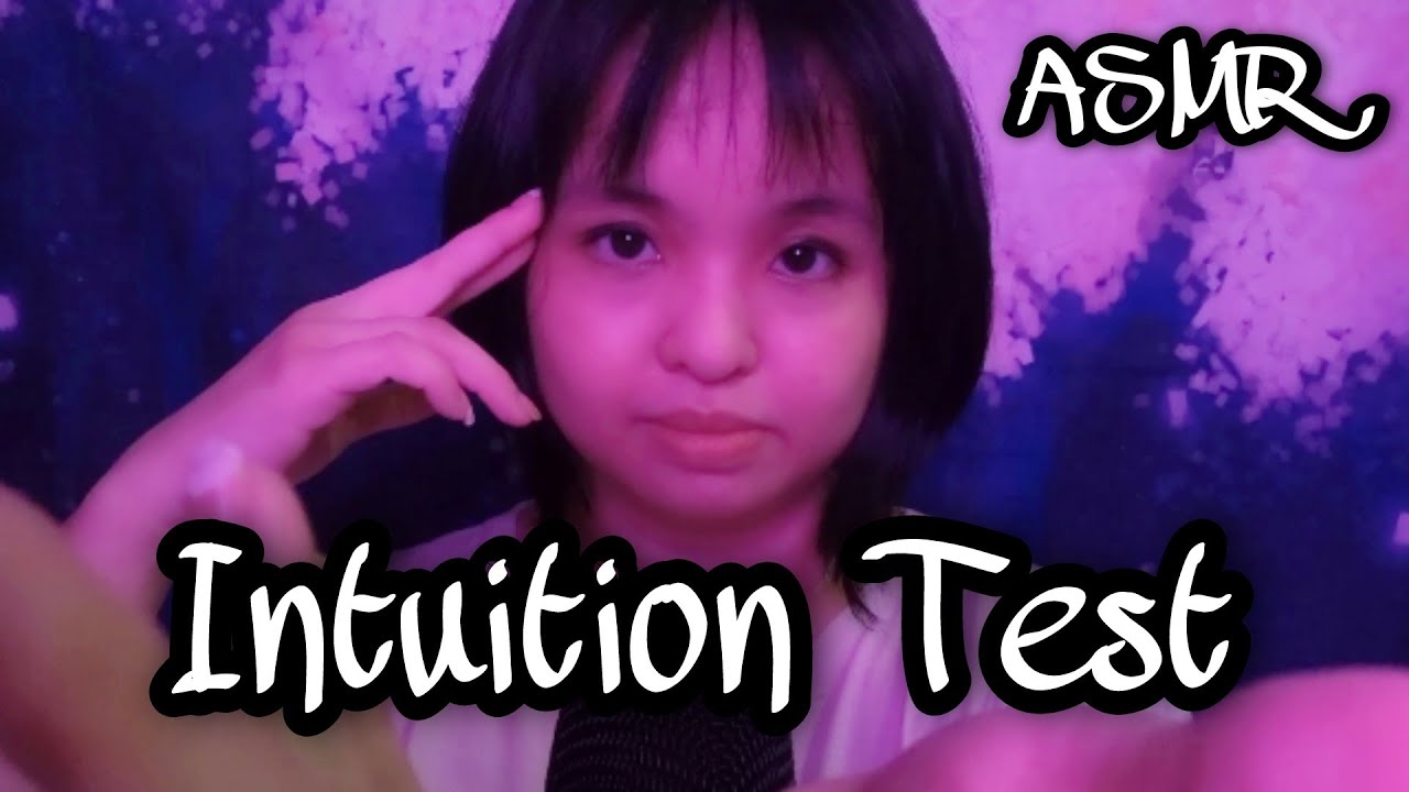ASMR | Intuition Test With Trigger Assortment | Whisper Tapping Mic ...