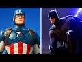 Fortnite - All DC and MARVEL Crossover Trailers