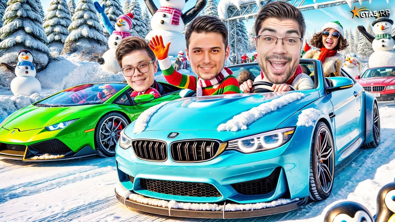 QORLI YO'LLARDA ENG TEZ MASHINALARDA POYGA! BU YERDA FAQAT SKILL HAL QILADI - GTA 5 RP