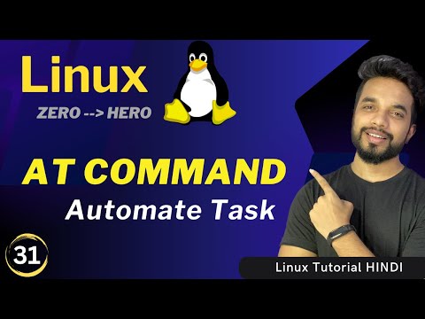 Linux AT Command | Schedule Task in Linux To Run at Once | Linux Basic Commands for Beginners