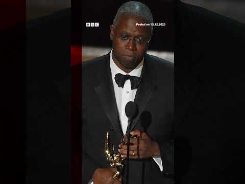 Tributes paid to Brooklyn Nine-Nine's Andre Braugher. #Shorts #RaymondHolt #BBCNews