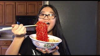 FIRE NOODLE MUCKBANG *SPICY*