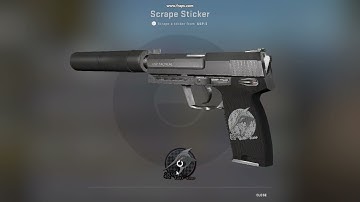 Scraping new csgo stickers
