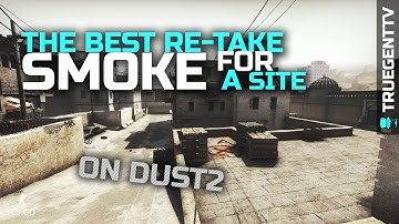 CS:GO - The best fake long retake smoke on Dust 2