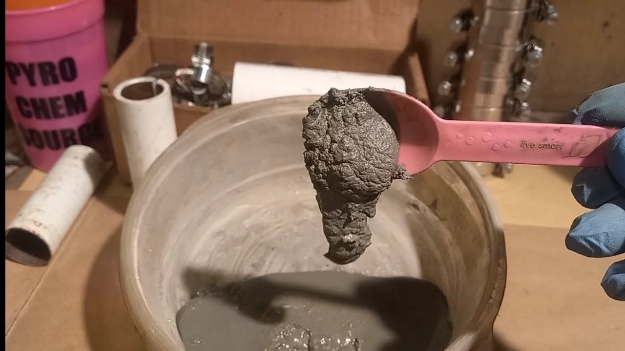 Strobe rocket fuel . Making/Testing/Launching